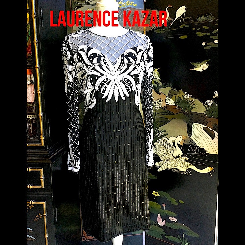 Vintage Laurence Kazar WOW! Dress. PB2